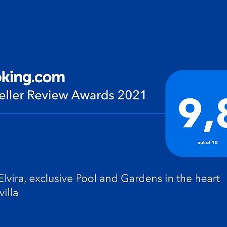 Villa Elvira, Exclusive Pool And Gardens In The Heart Of Sevilla Dış mekan fotoğraf